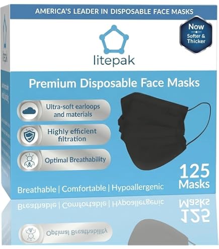 Amazon.com: Crosstex GCISA Latex-Free Isofluid Earloop Mask